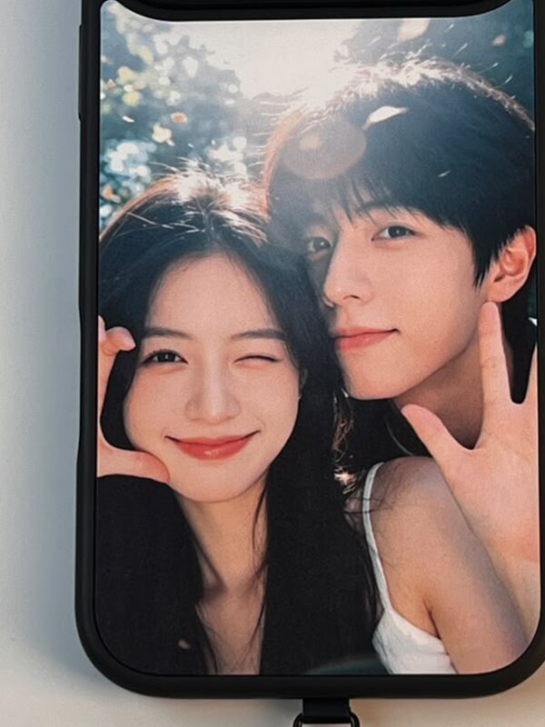 Une coque photo standard.